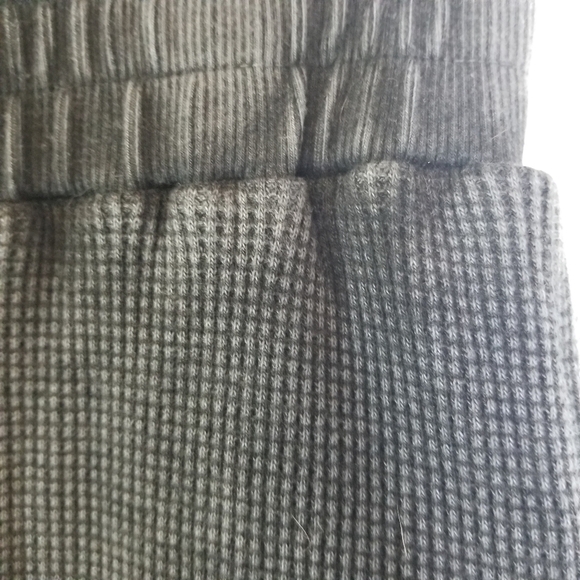 Free People Movement On the Go gray waffle thermal flare pants - Picture 11 of 13